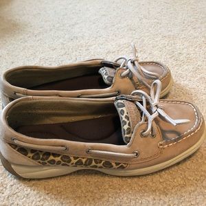 Sperry topsider boatshoes size 8